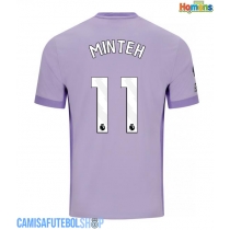 Camisa de time de futebol Brighton Yankuba Minteh #11 Replicas 2º Equipamento 2025-26 Manga Curta